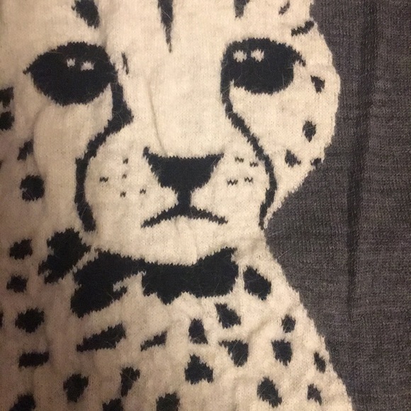 french connection 83% wool grey sweater - Picture 3 of 4